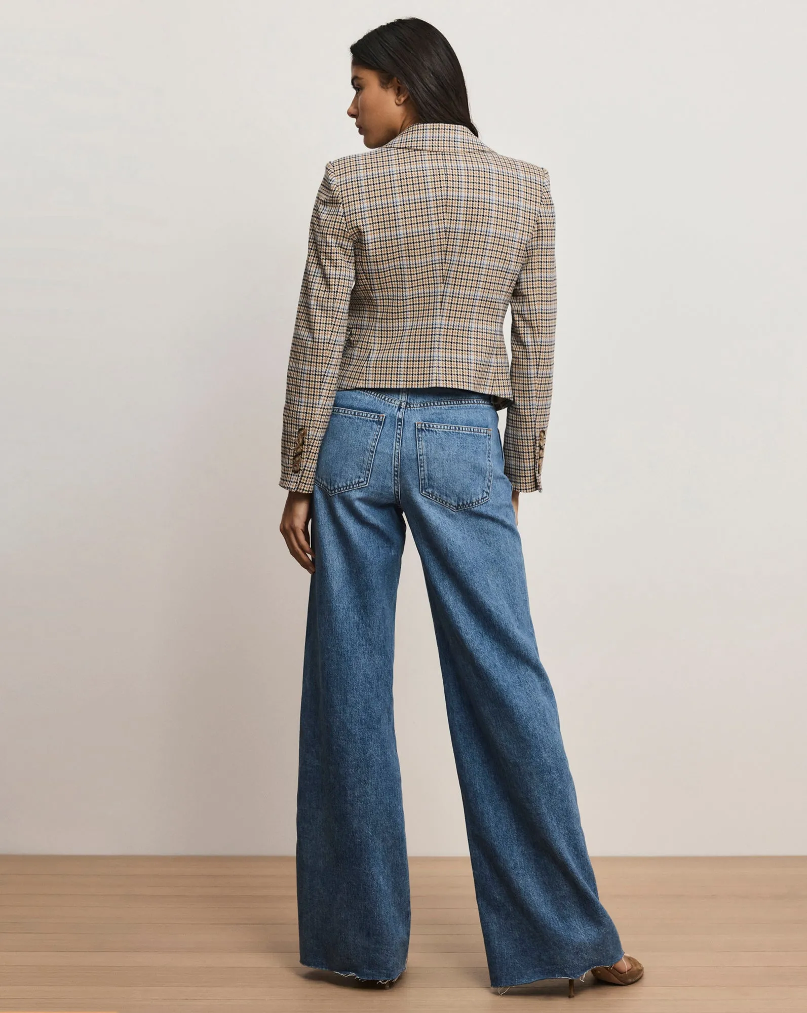 Hosanna Plaid Dickey Jacket sold by Ulla Johnson product image thumbnail 4