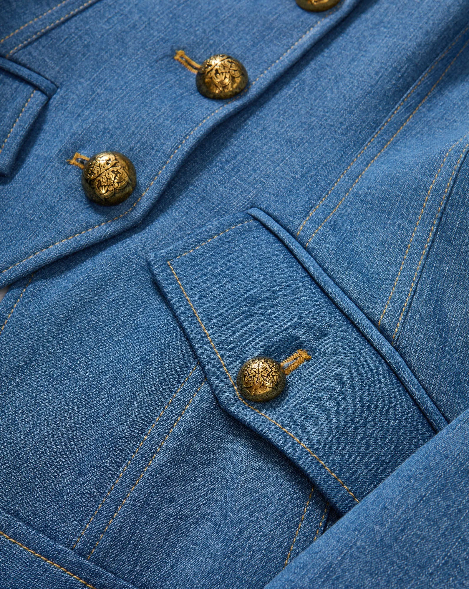 Randy Denim Dickey Jacket sold by Ulla Johnson product image thumbnail 3