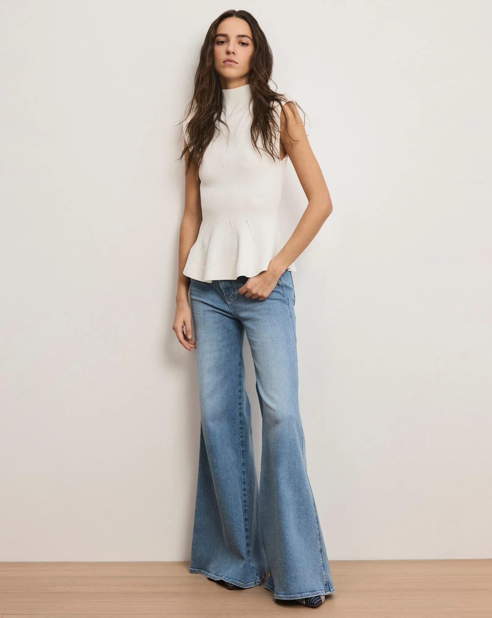 Seraphine Knit Peplum Top sold by Ulla Johnson product image thumbnail 2