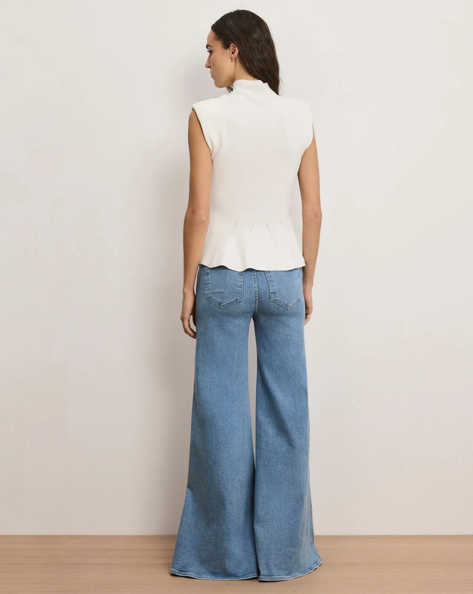 Seraphine Knit Peplum Top sold by Ulla Johnson product image thumbnail 4