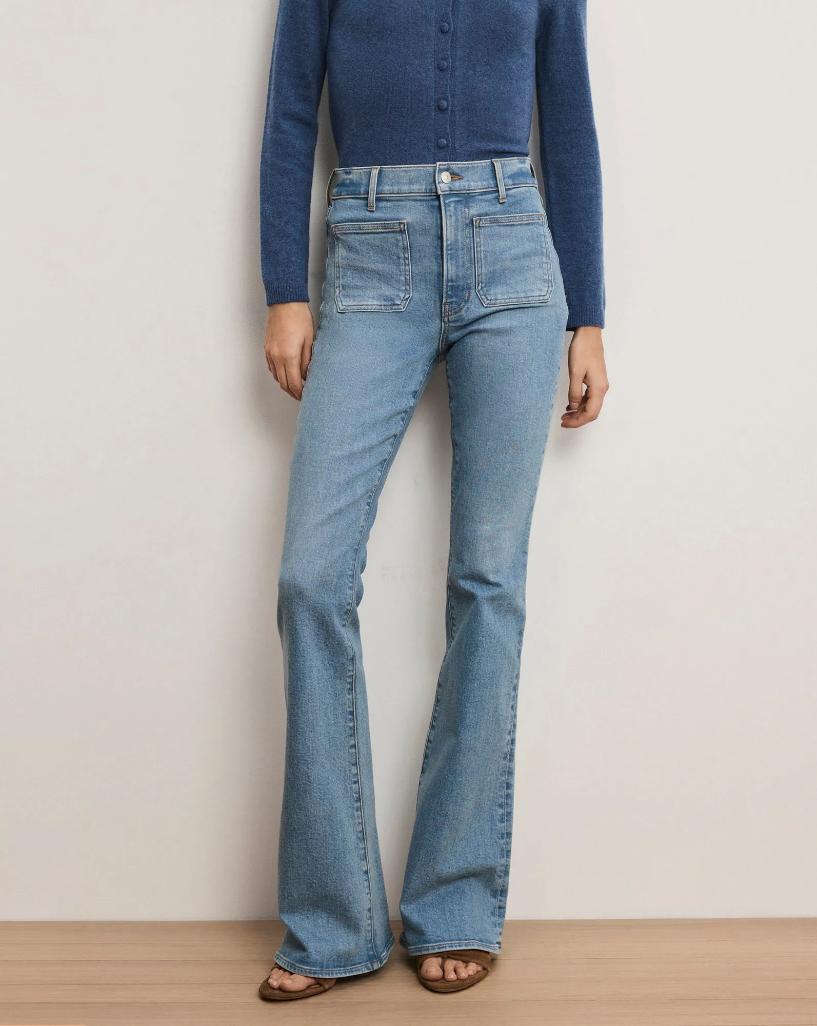 Beverly Patch-Pocket Skinny-Flare Jean sold by Ulla Johnson product image thumbnail 2