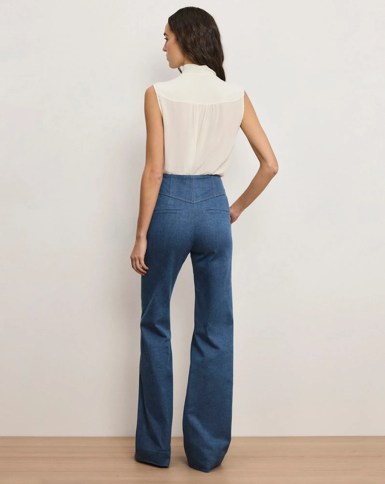 Frenkle Denim Pant sold by Ulla Johnson product image thumbnail 5