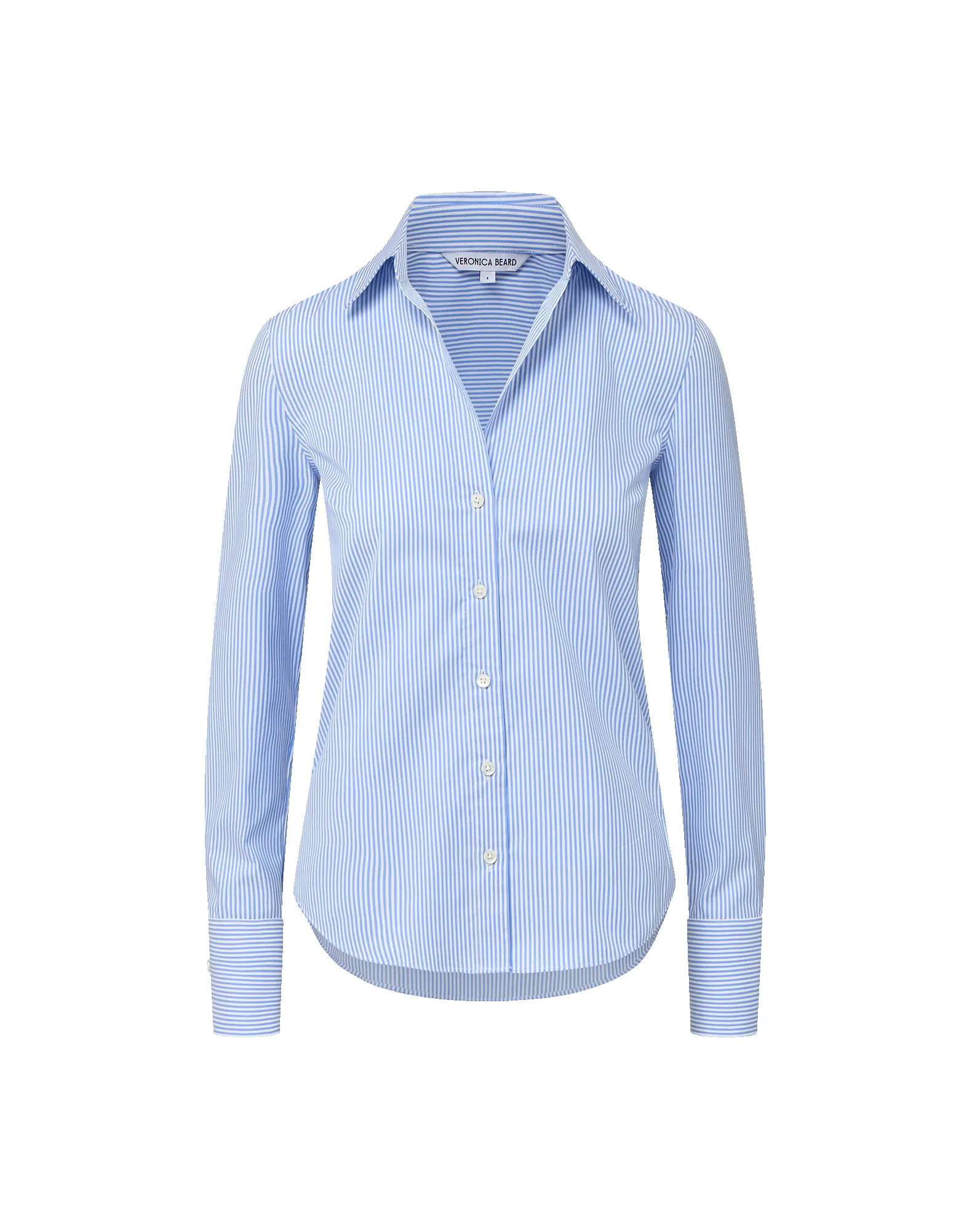 Amelia Striped Button-Down Shirt sold by Ulla Johnson product image thumbnail 5