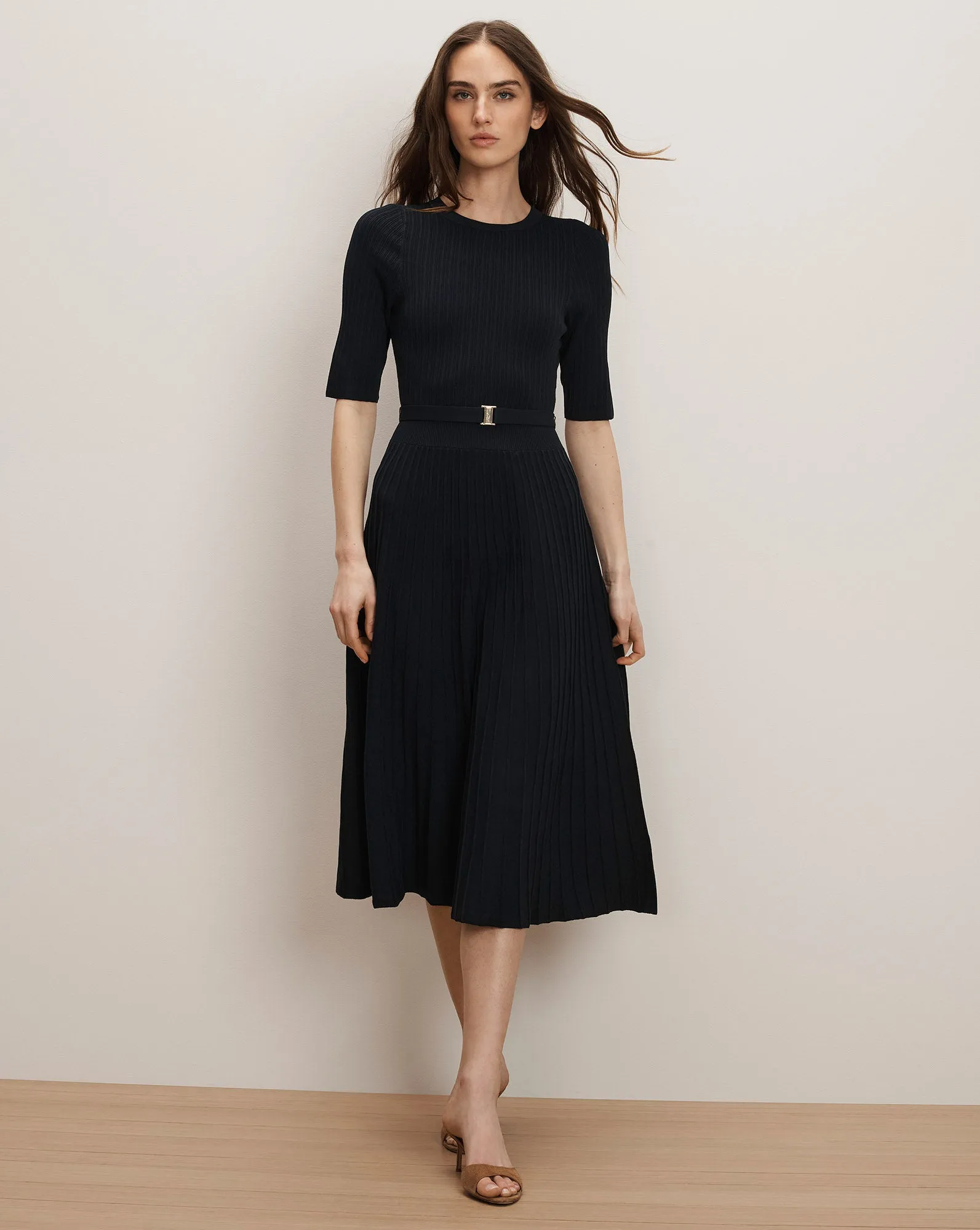 Elthea Belted Midi Dress sold by Ulla Johnson