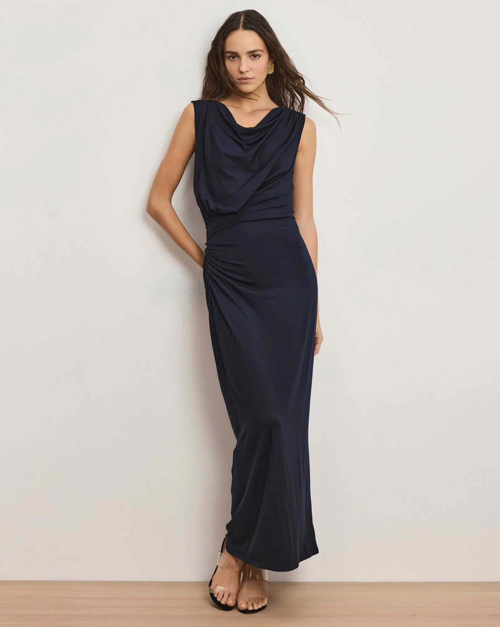 Kerilyn Ruched Maxi Dress sold by Ulla Johnson