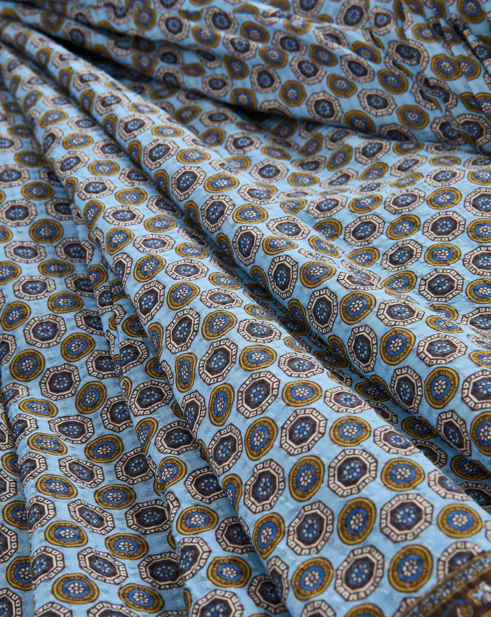 Lana Scarf-Print Midi Dress sold by Ulla Johnson product image thumbnail 4