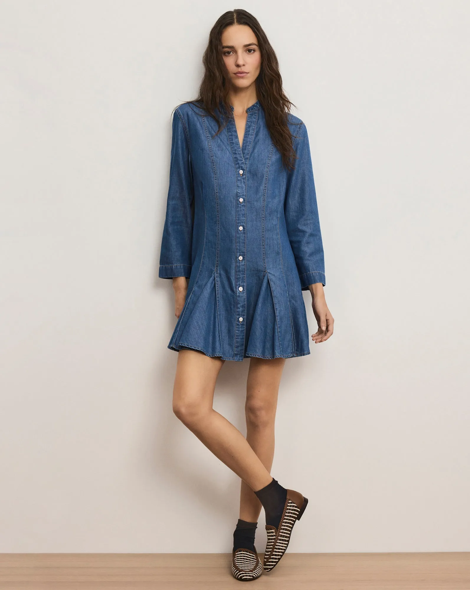 Korinda Mini Shirtdress sold by Ulla Johnson product image thumbnail 2