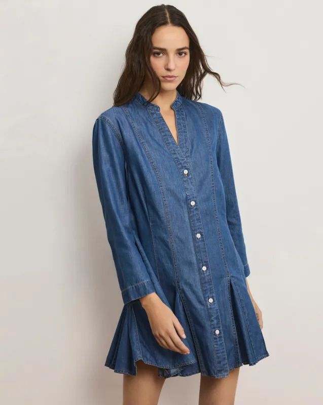 Korinda Mini Shirtdress sold by Ulla Johnson