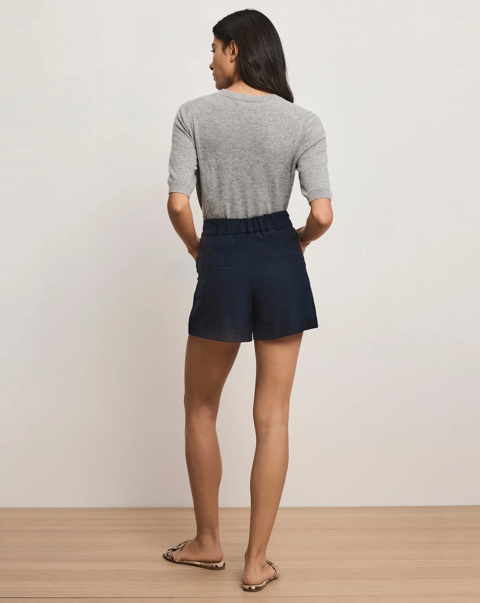 Marbeau Pleated Short sold by Ulla Johnson product image thumbnail 5
