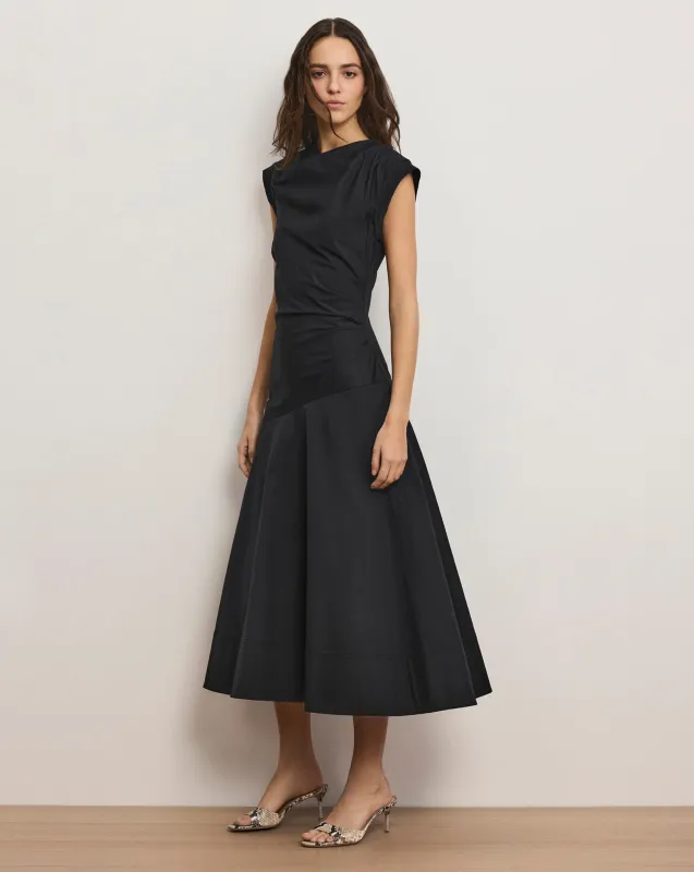 Lisette Cotton Poplin Midi Dress sold by Ulla Johnson