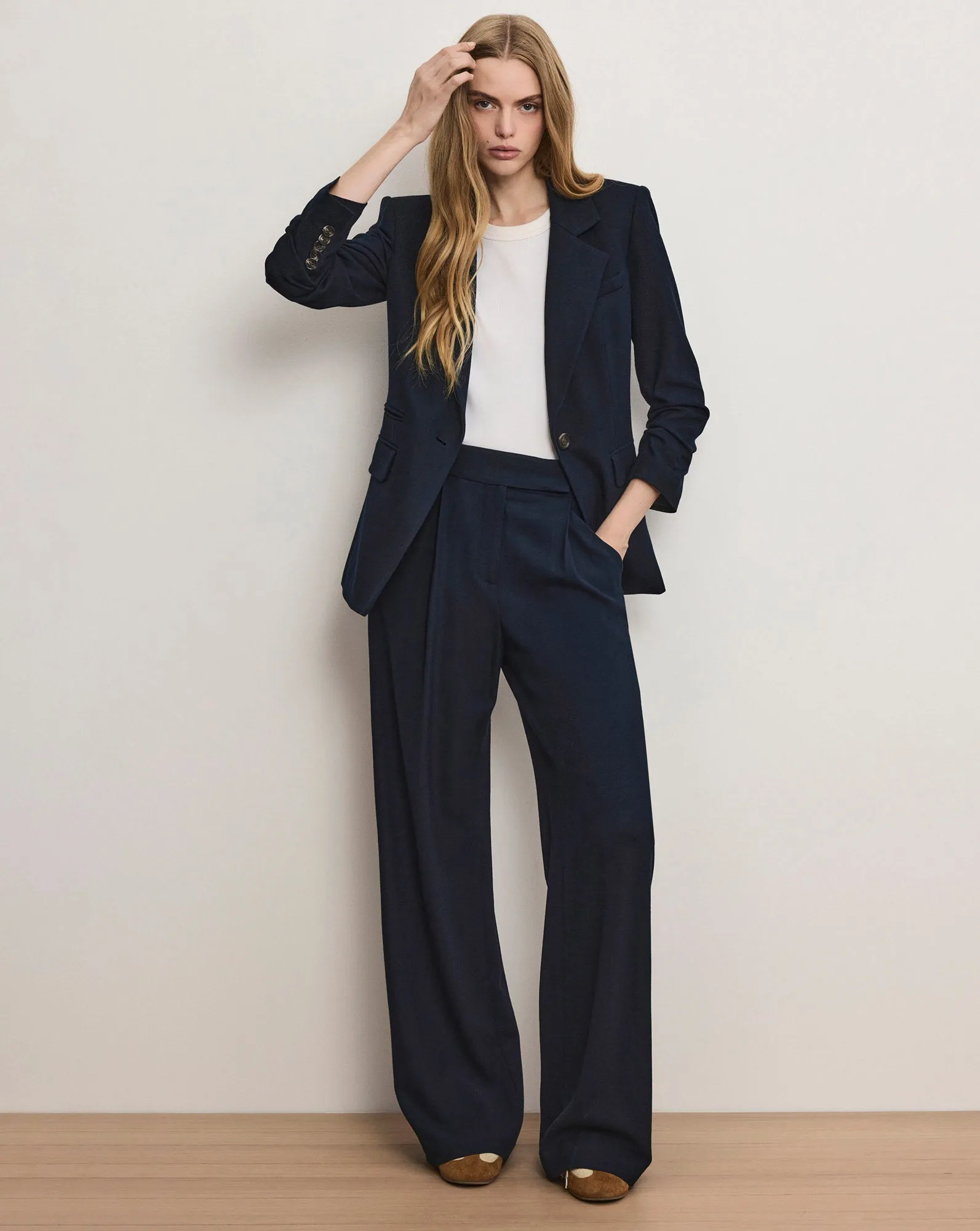 Marbeau Wide-Leg Pant sold by Ulla Johnson product image thumbnail 5