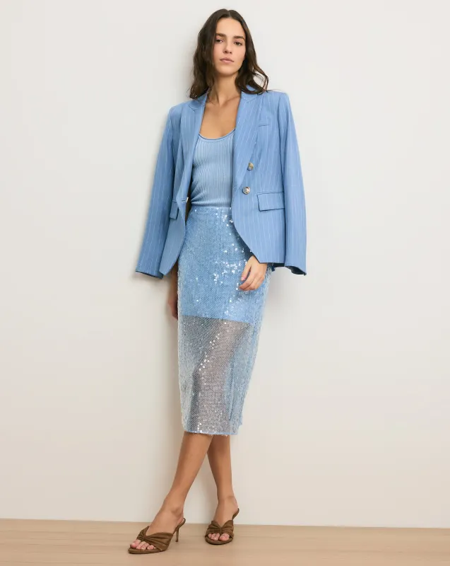 Allora Sequin Midi Skirt made by Veronica Beard