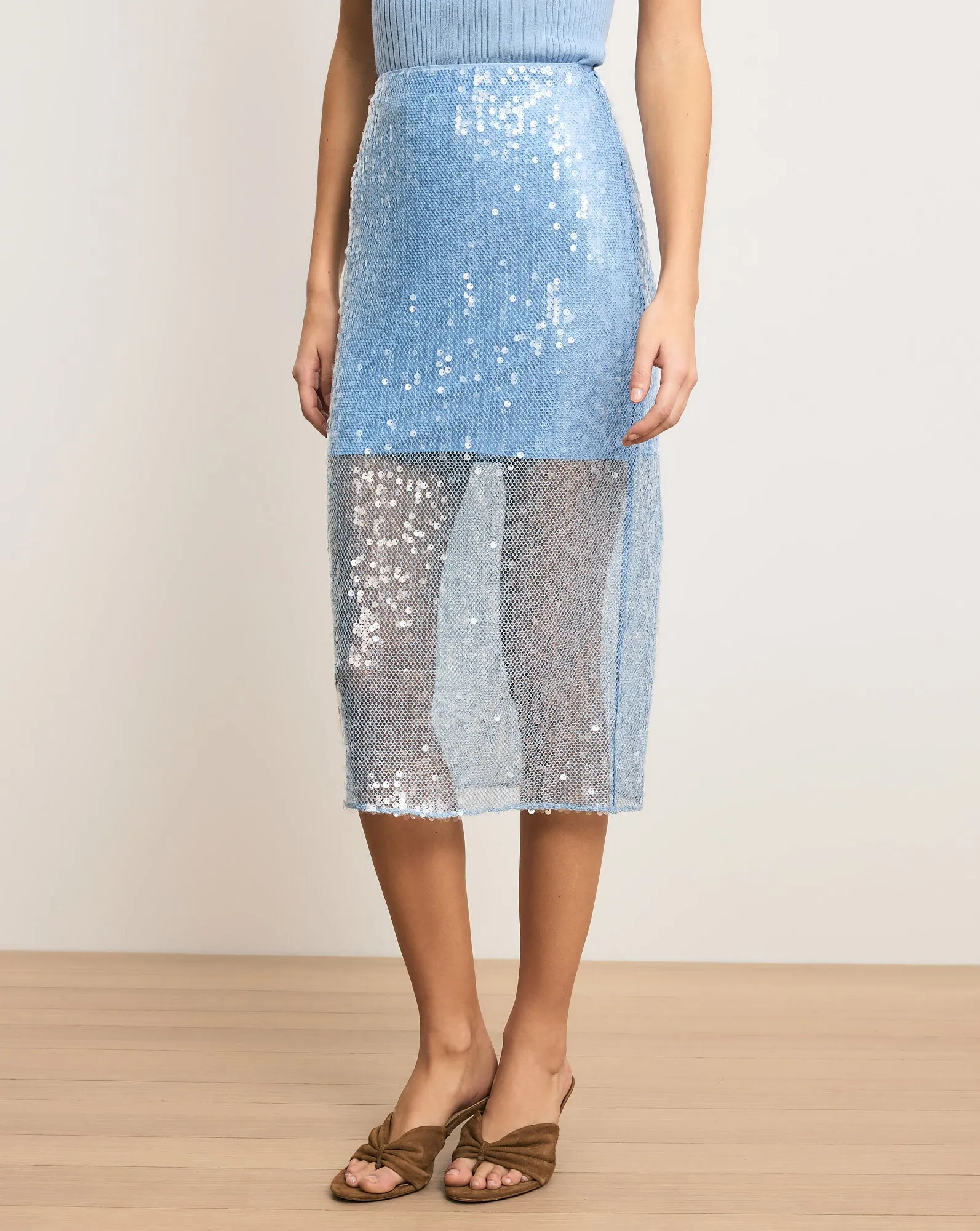 Allora Sequin Midi Skirt sold by Ulla Johnson product image thumbnail 2