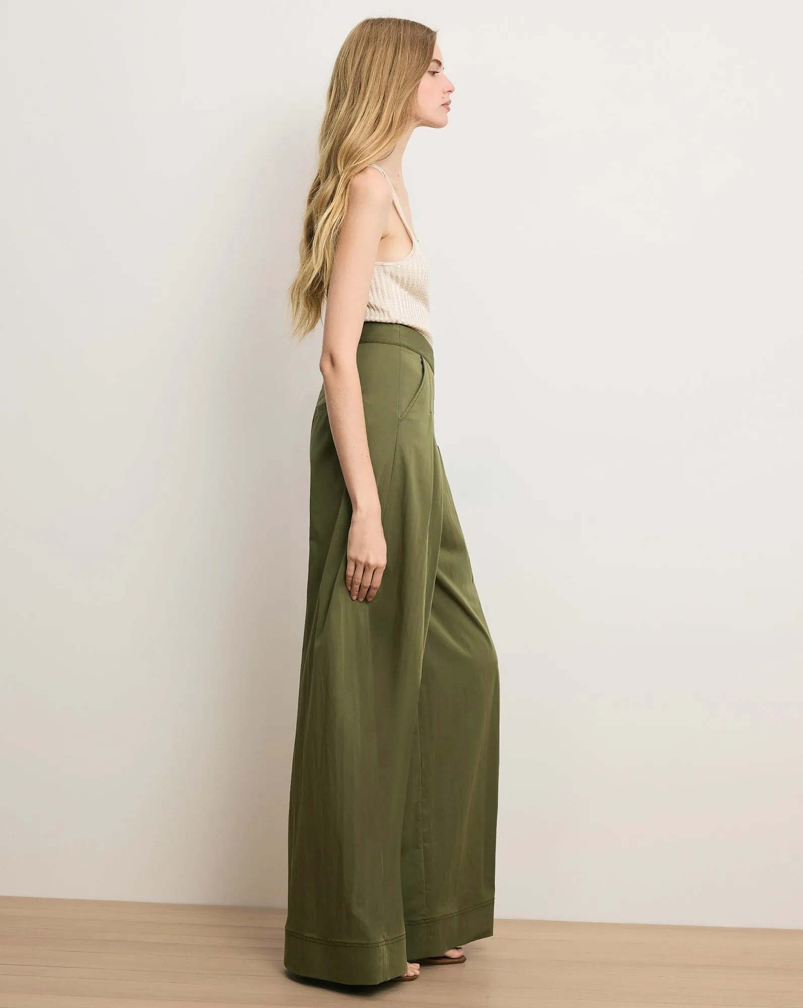 Heron Crossover Waistband Pant sold by Ulla Johnson product image thumbnail 3