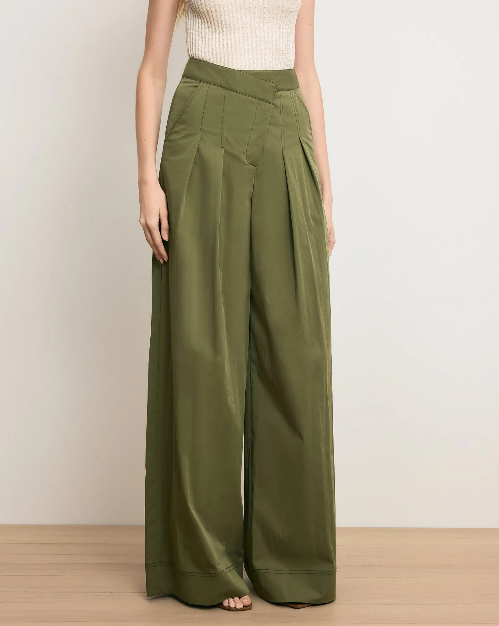 Heron Crossover Waistband Pant sold by Ulla Johnson product image thumbnail 2