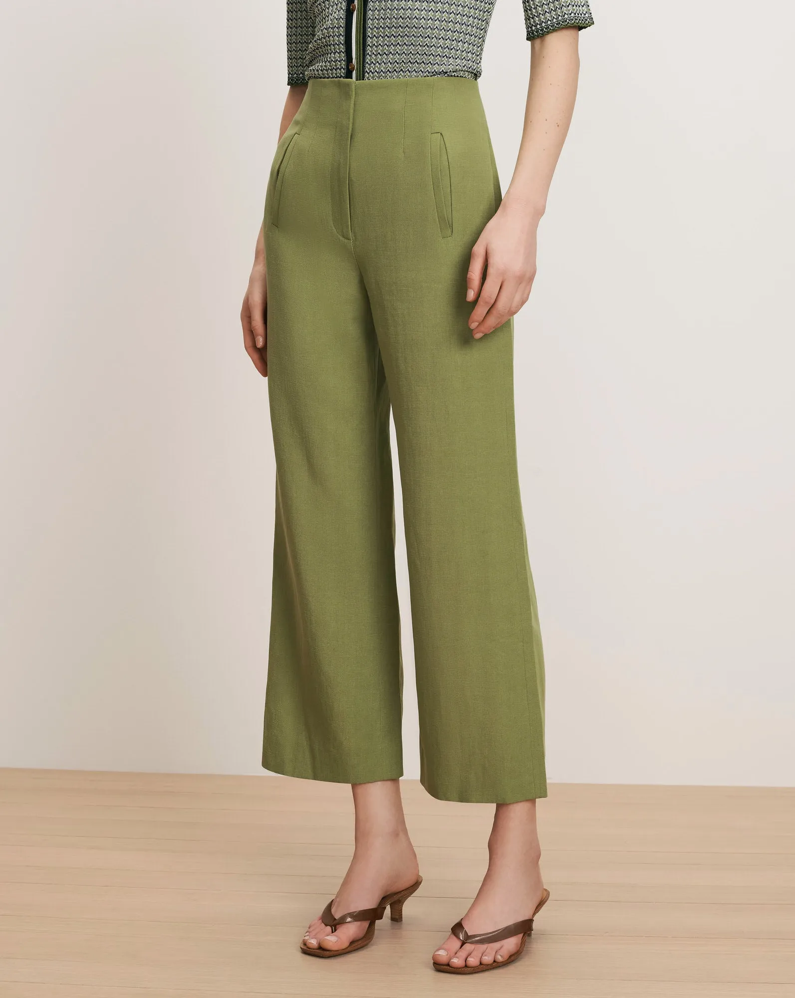 Dova Wide-Leg Linen Pant sold by Ulla Johnson product image thumbnail 2