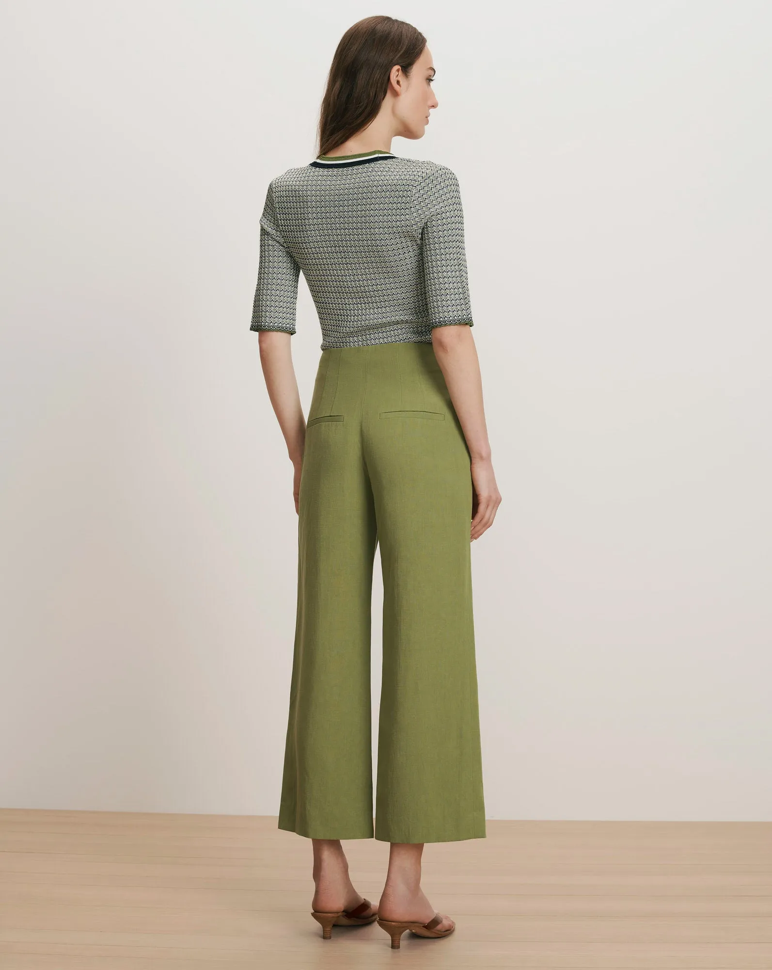 Dova Wide-Leg Linen Pant sold by Ulla Johnson product image thumbnail 3