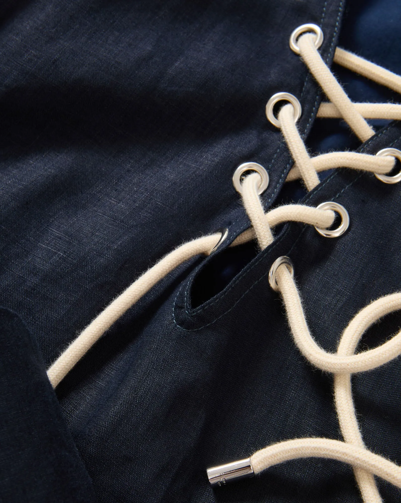 Treena Linen Mini Dress sold by Ulla Johnson product image thumbnail 4