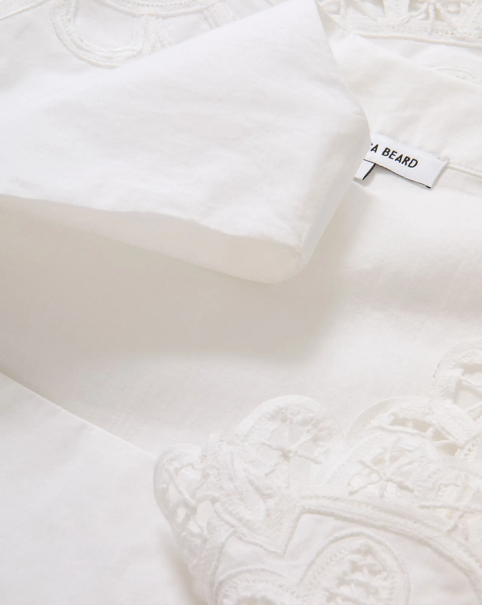 Shanice Lace-Trim Mini Dress sold by Ulla Johnson product image thumbnail 4