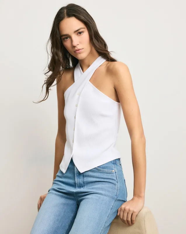 Thea Halter Top made by Veronica Beard