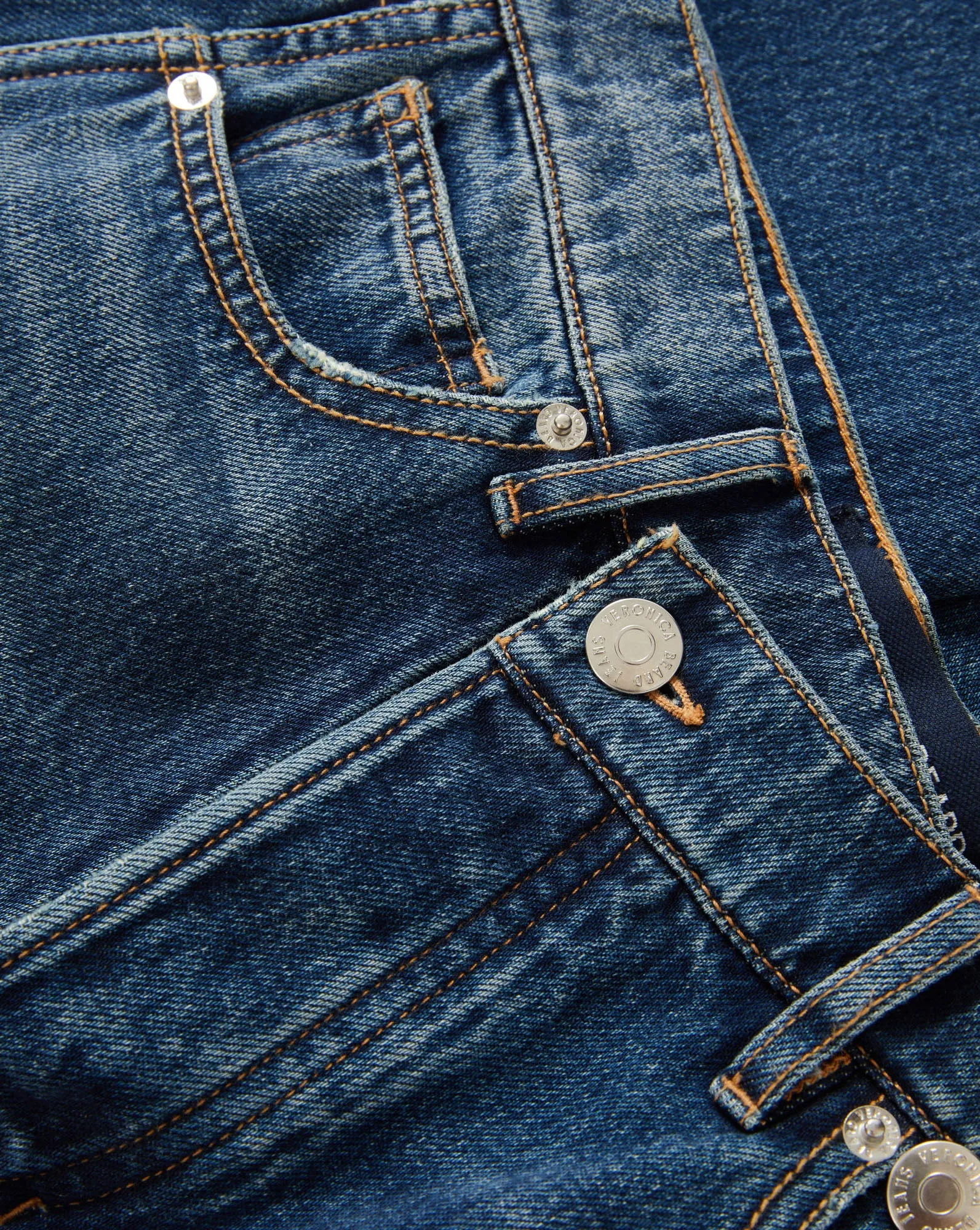 Taylor Crossover-Waistband Wide-Leg Jean sold by Ulla Johnson product image thumbnail 4