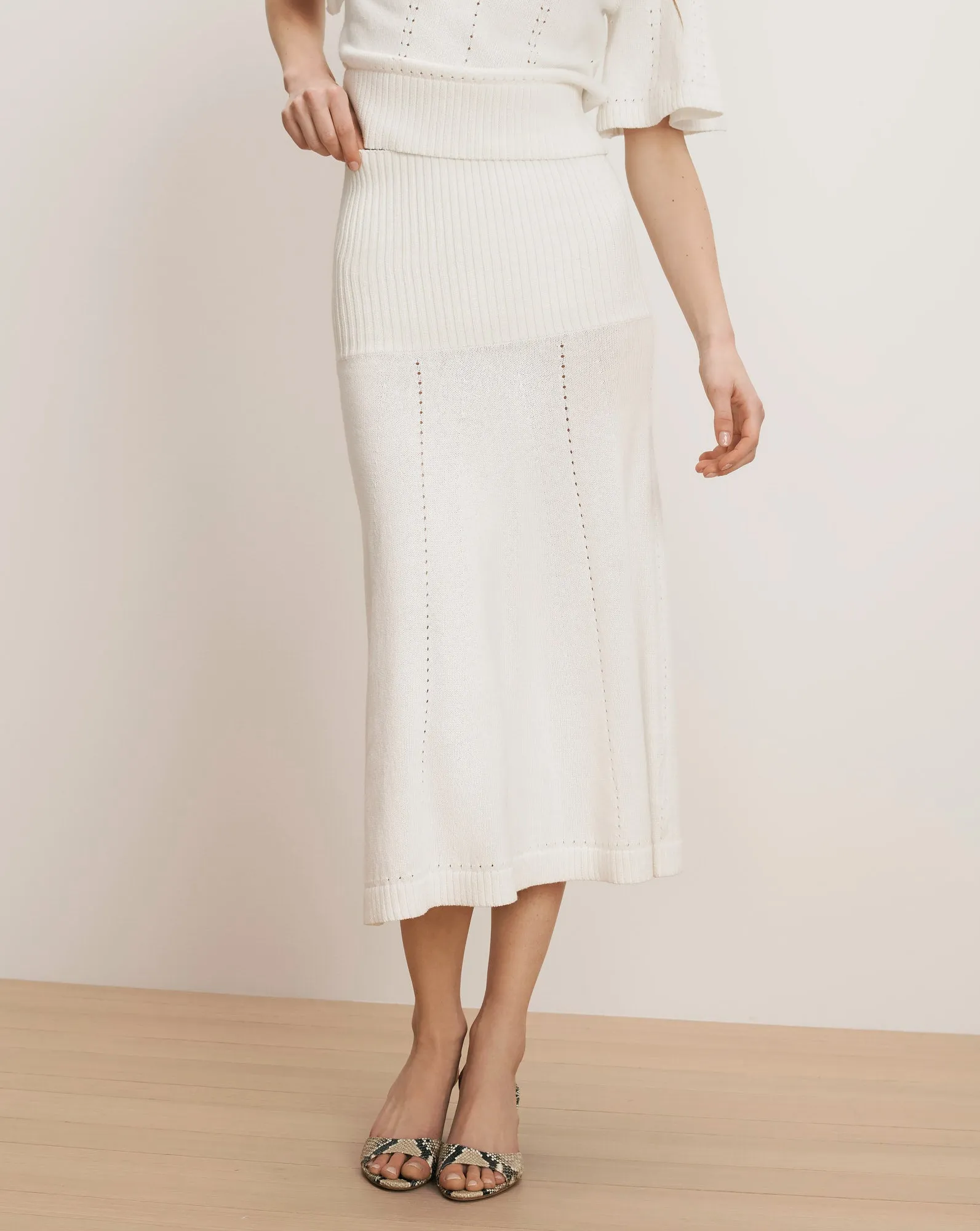 Cazian Knit Midi Skirt sold by Ulla Johnson product image thumbnail 2