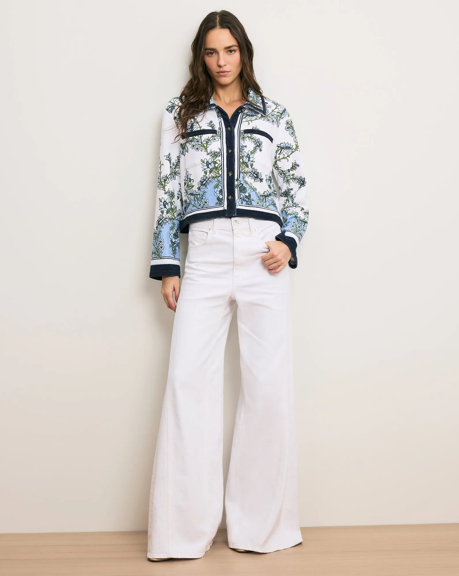 Novelle Terry Button-Down Shirt sold by Ulla Johnson product image thumbnail 2