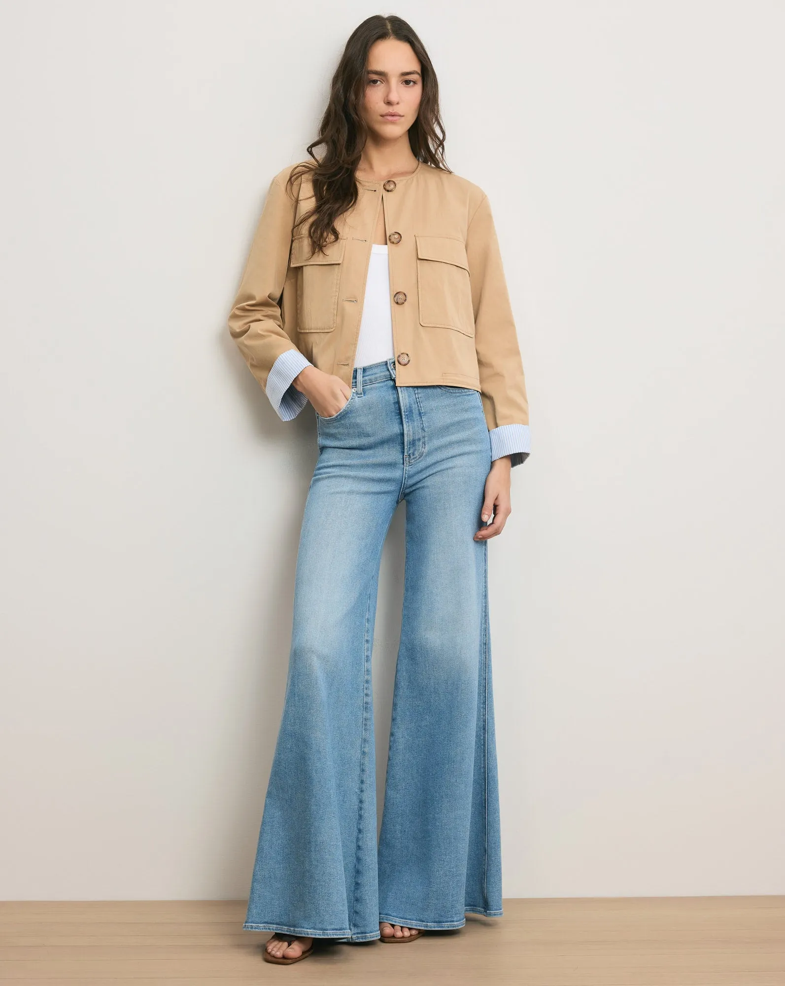 Gala Cropped Utility Jacket sold by Ulla Johnson product image thumbnail 2