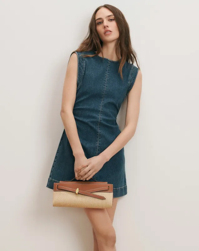 Imara Denim Mini Dress made by Veronica Beard
