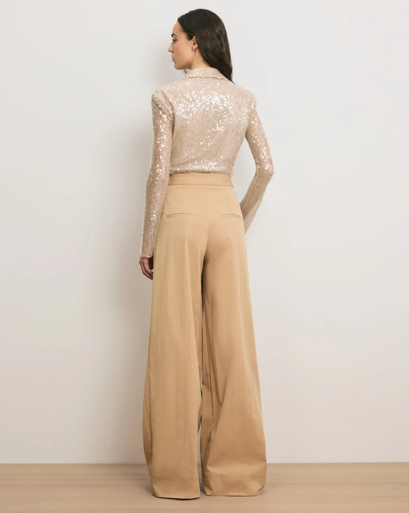 Heron Crossover Waistband Pant sold by Ulla Johnson product image thumbnail 4