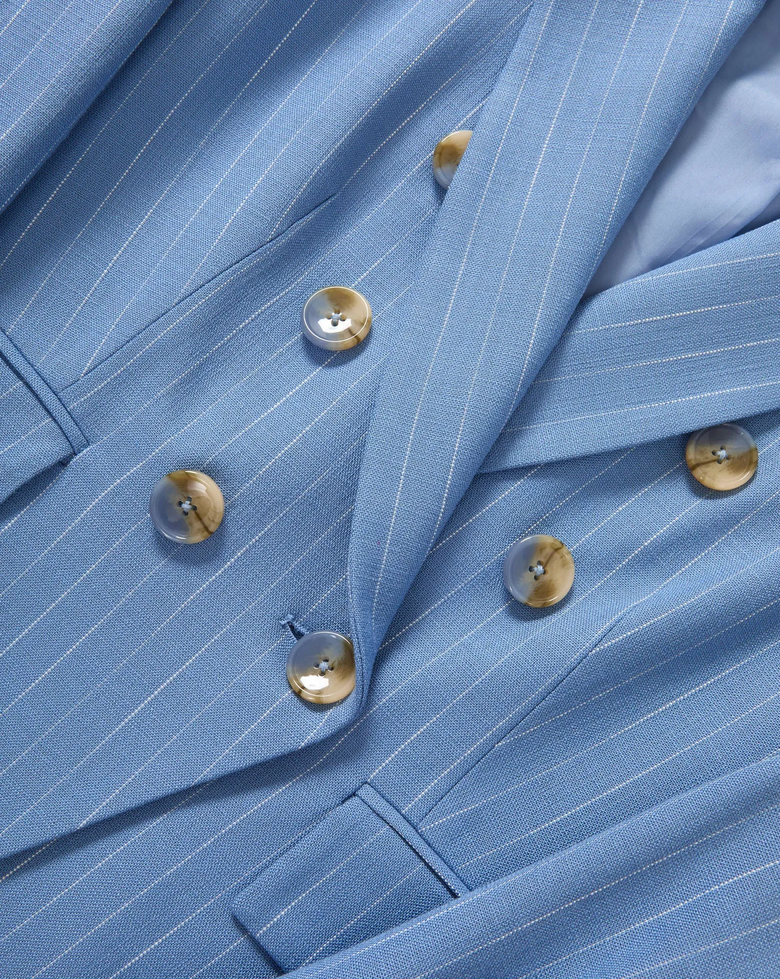 Miller Pinstripe Dickey Jacket sold by Ulla Johnson product image thumbnail 3