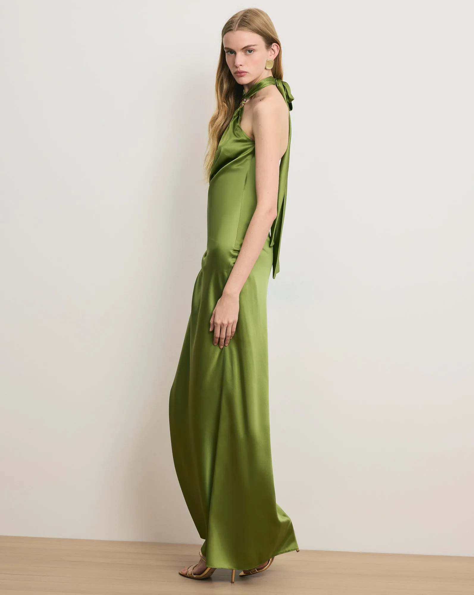 Izaren Halter Maxi Dress sold by Ulla Johnson product image thumbnail 2