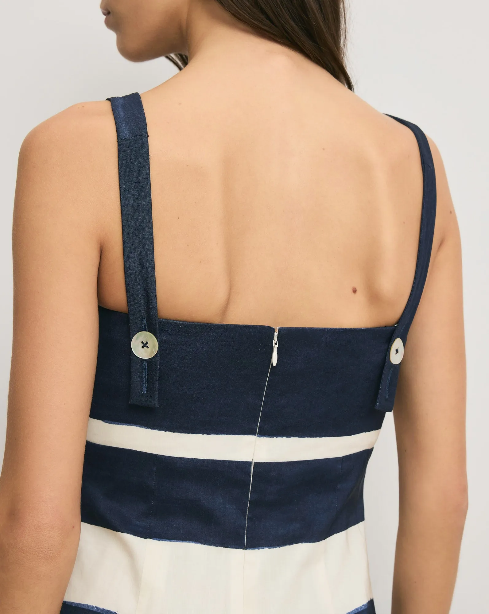 Ella Striped Linen Midi Dress sold by Ulla Johnson product image thumbnail 4