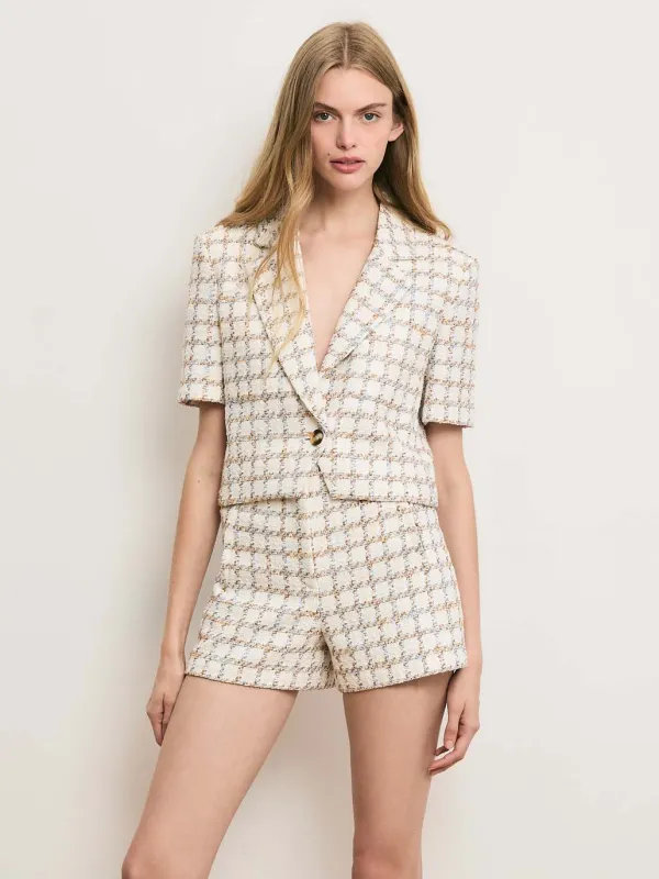 Jazmin Tweed Short made by Veronica Beard