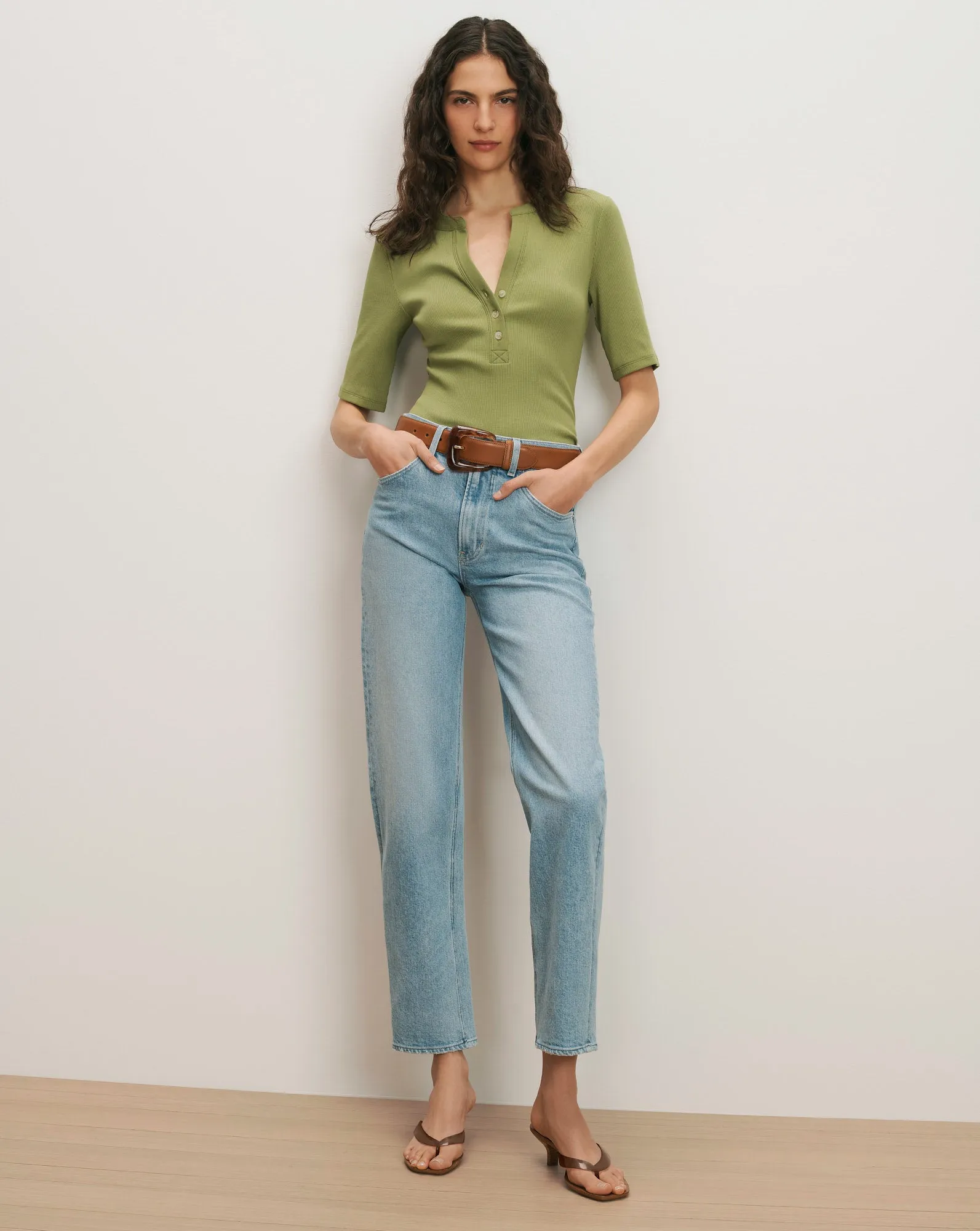 Reubian Henley T-Shirt sold by Ulla Johnson product image thumbnail 2