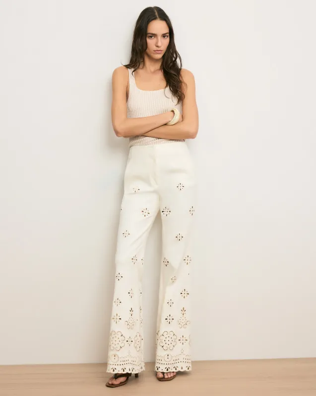 Komi Eyelet Pant sold by Ulla Johnson
