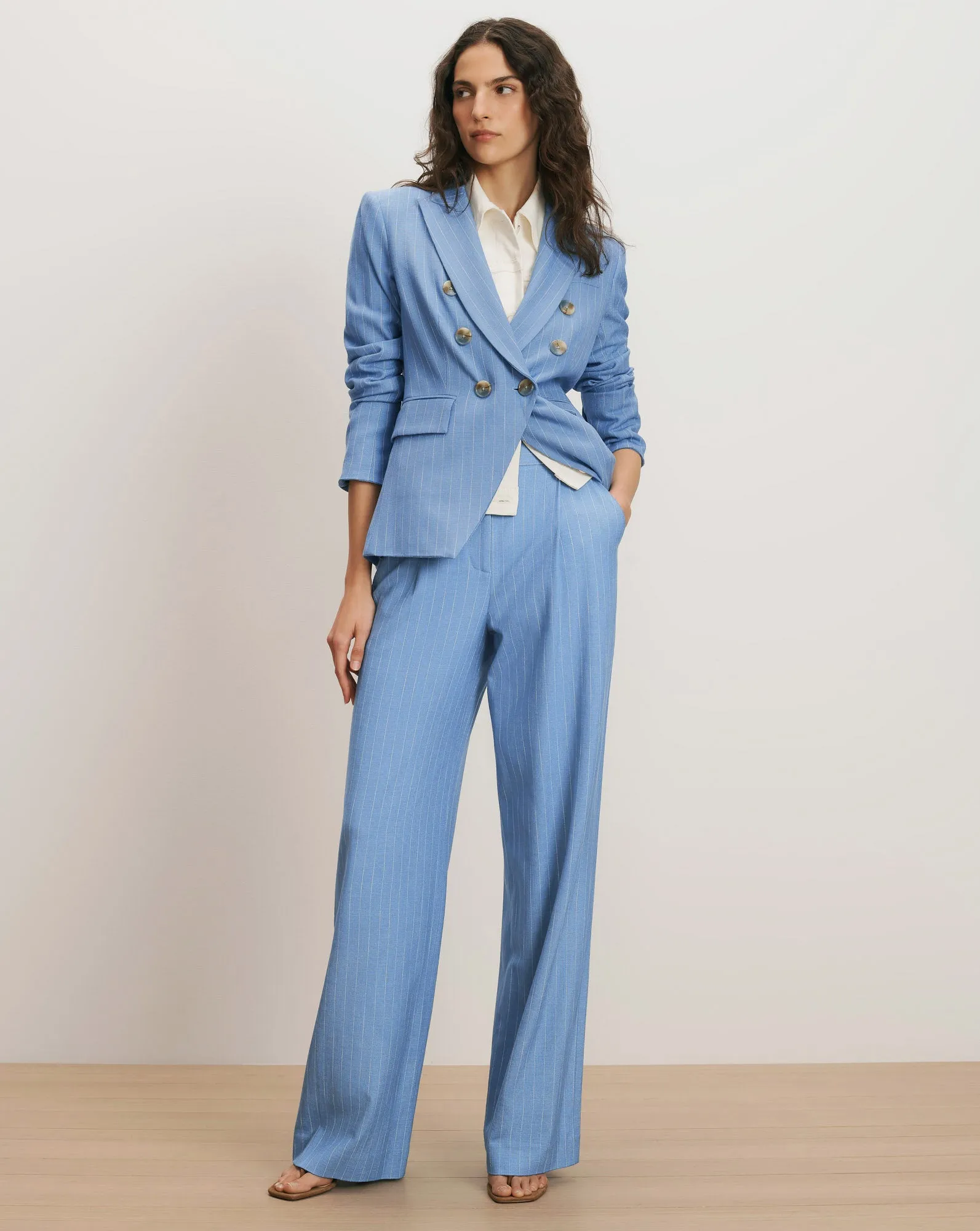 Slate Cotton Twill Dickey sold by Ulla Johnson product image thumbnail 4