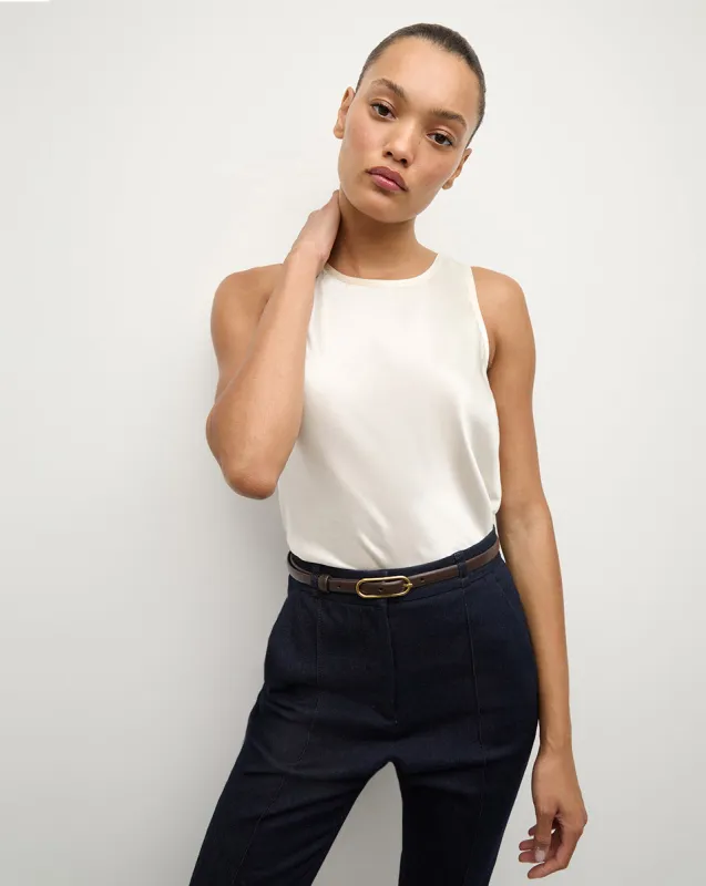 Sabrina Stretch-Silk Tank sold by Ulla Johnson