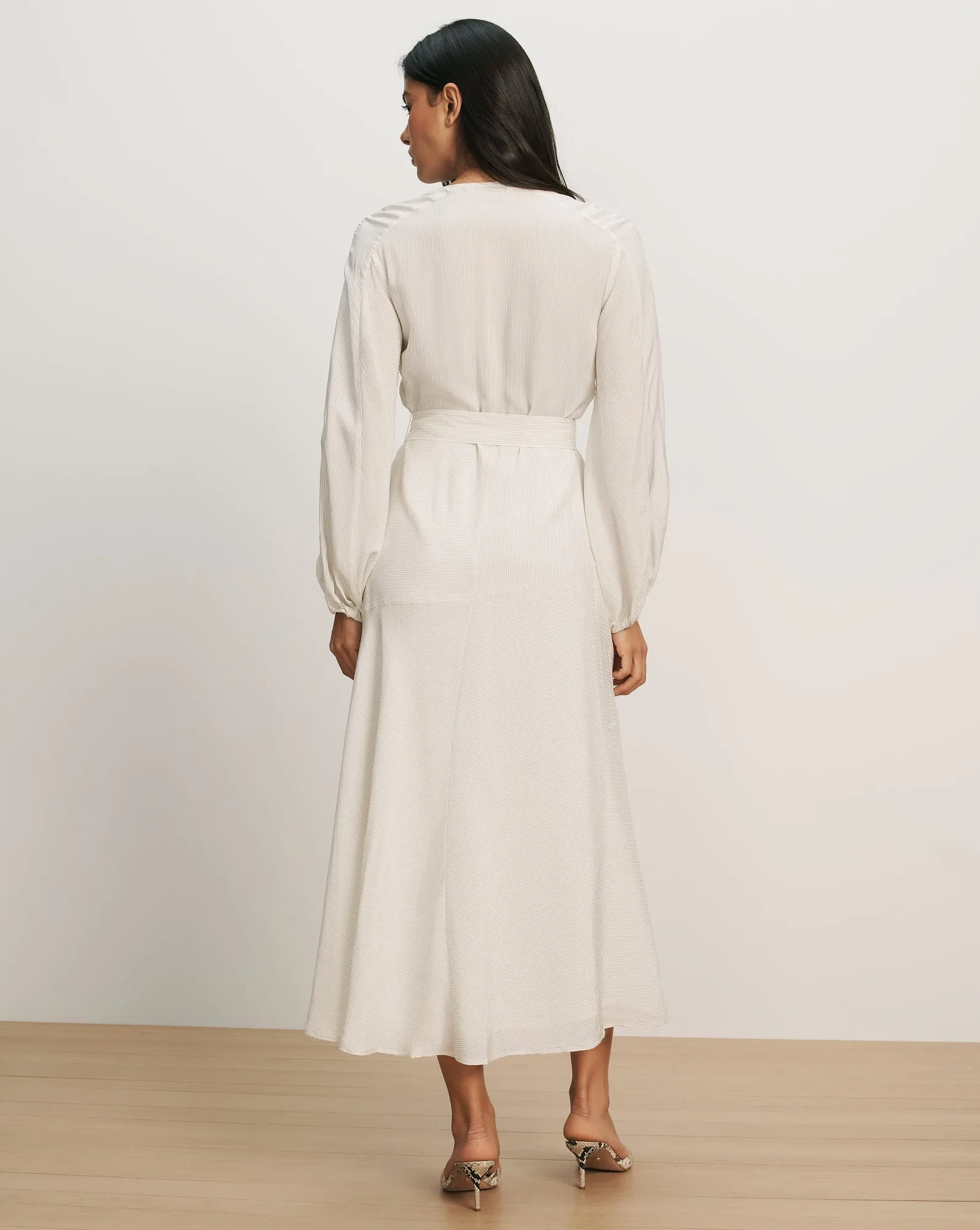 Seneca Bishop-Sleeve Midi Dress sold by Ulla Johnson product image thumbnail 4
