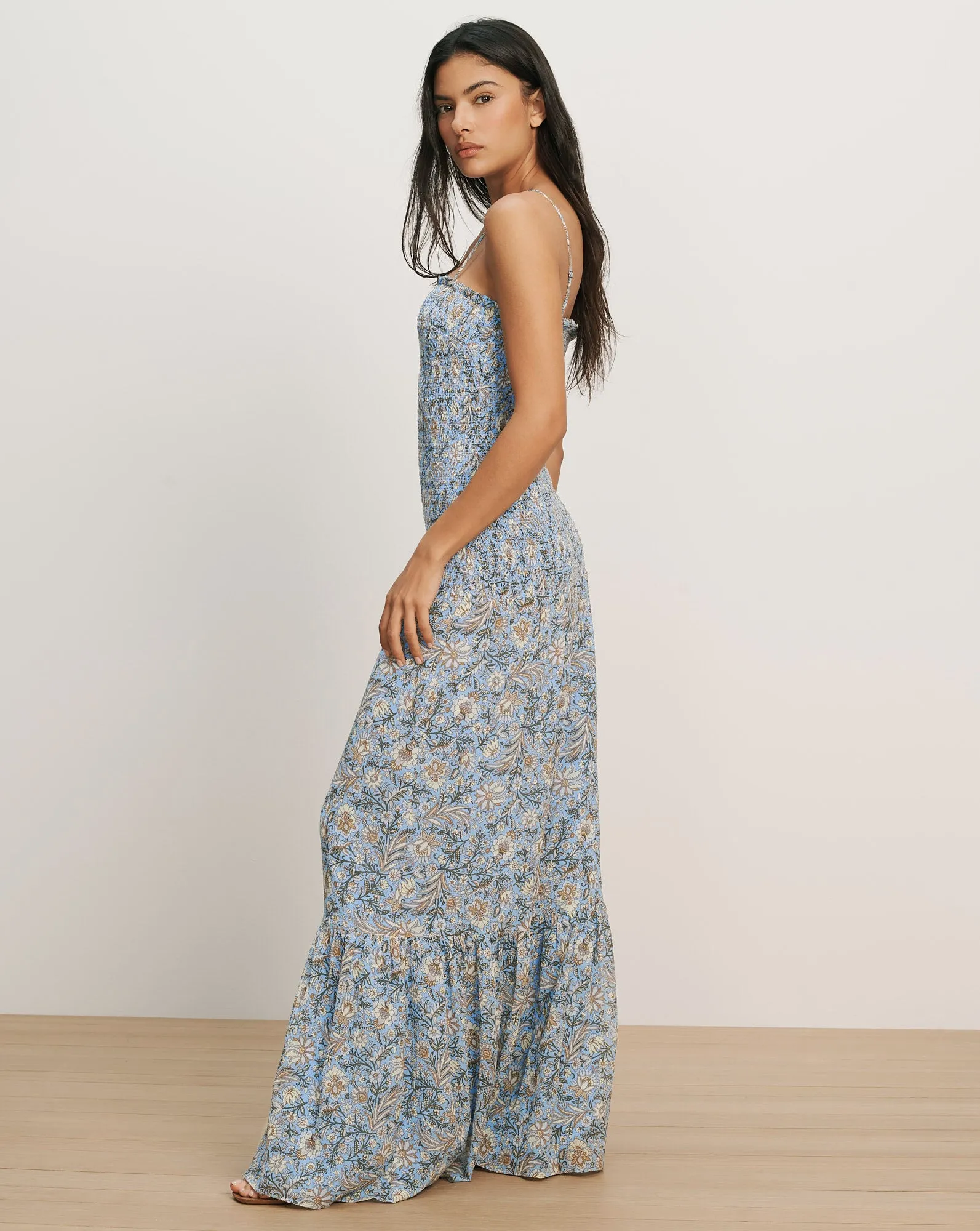 Clem Floral Maxi Dress sold by Ulla Johnson product image thumbnail 2