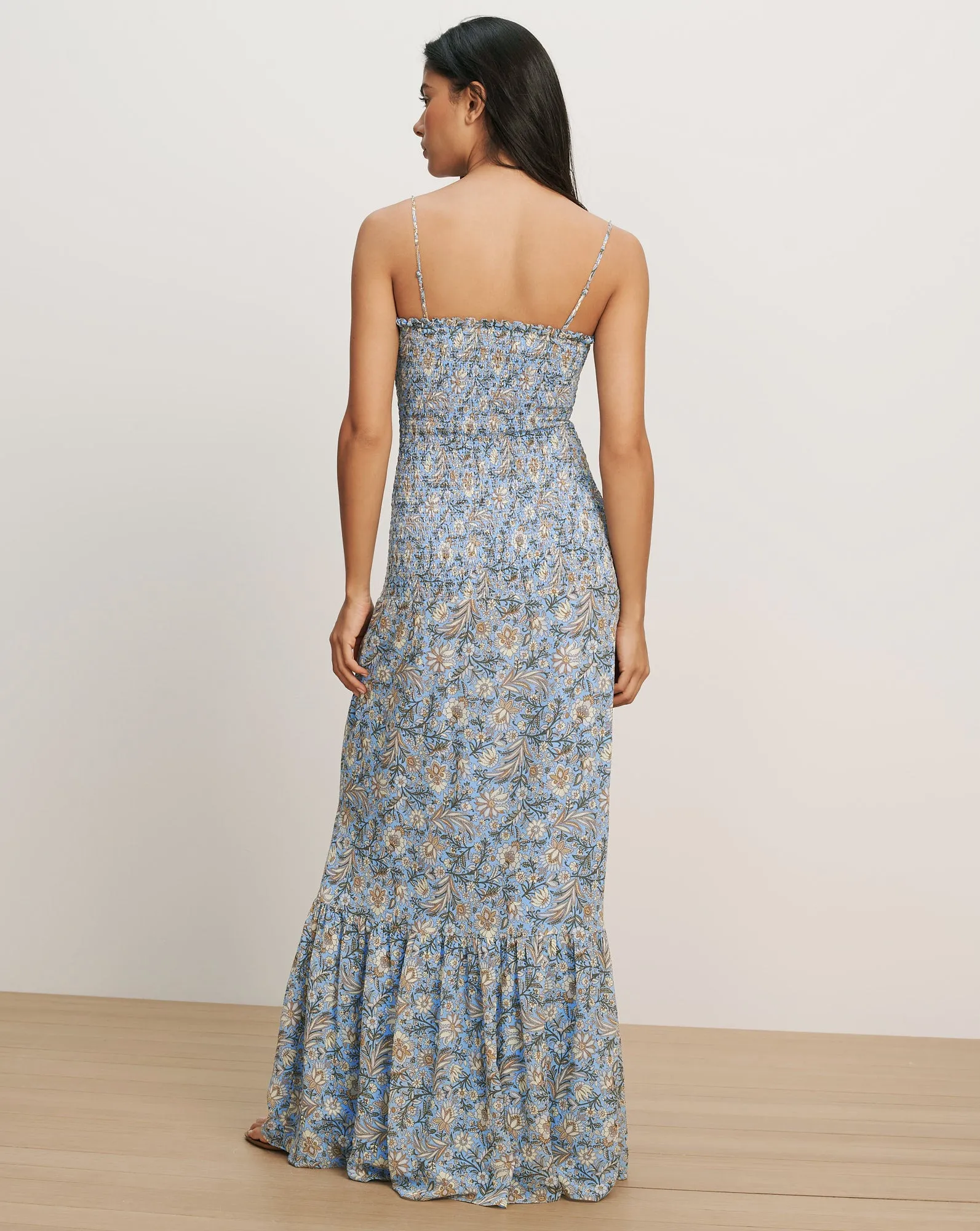 Clem Floral Maxi Dress sold by Ulla Johnson product image thumbnail 4