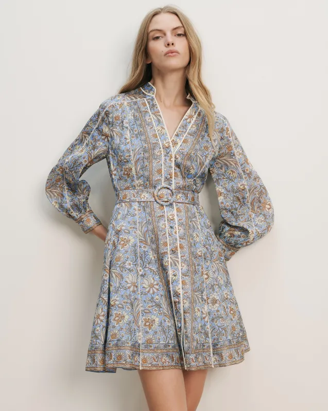 Kumar Belted Mini Dress made by Veronica Beard