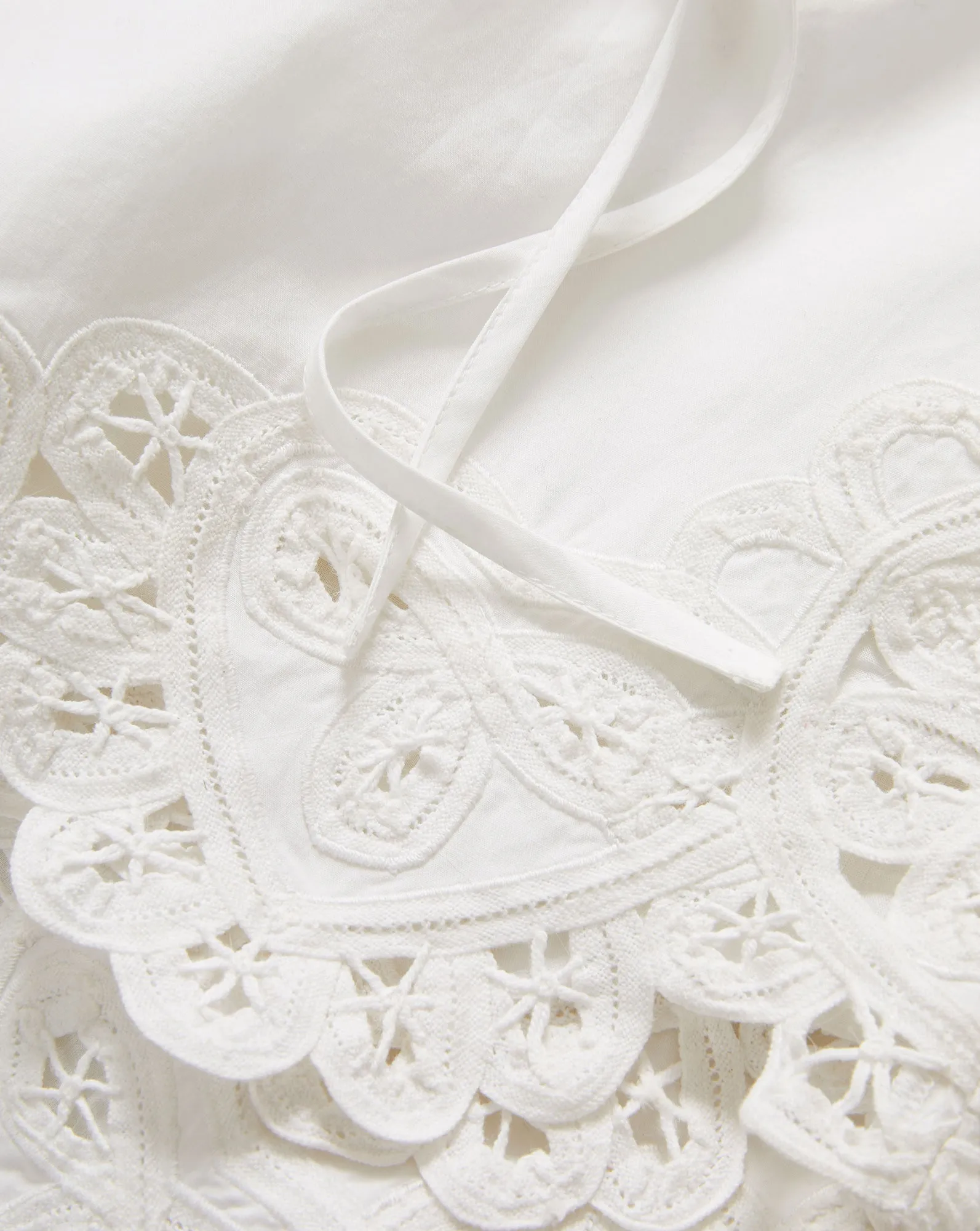 Vilvaldi Lace-Trim Short sold by Ulla Johnson product image thumbnail 4