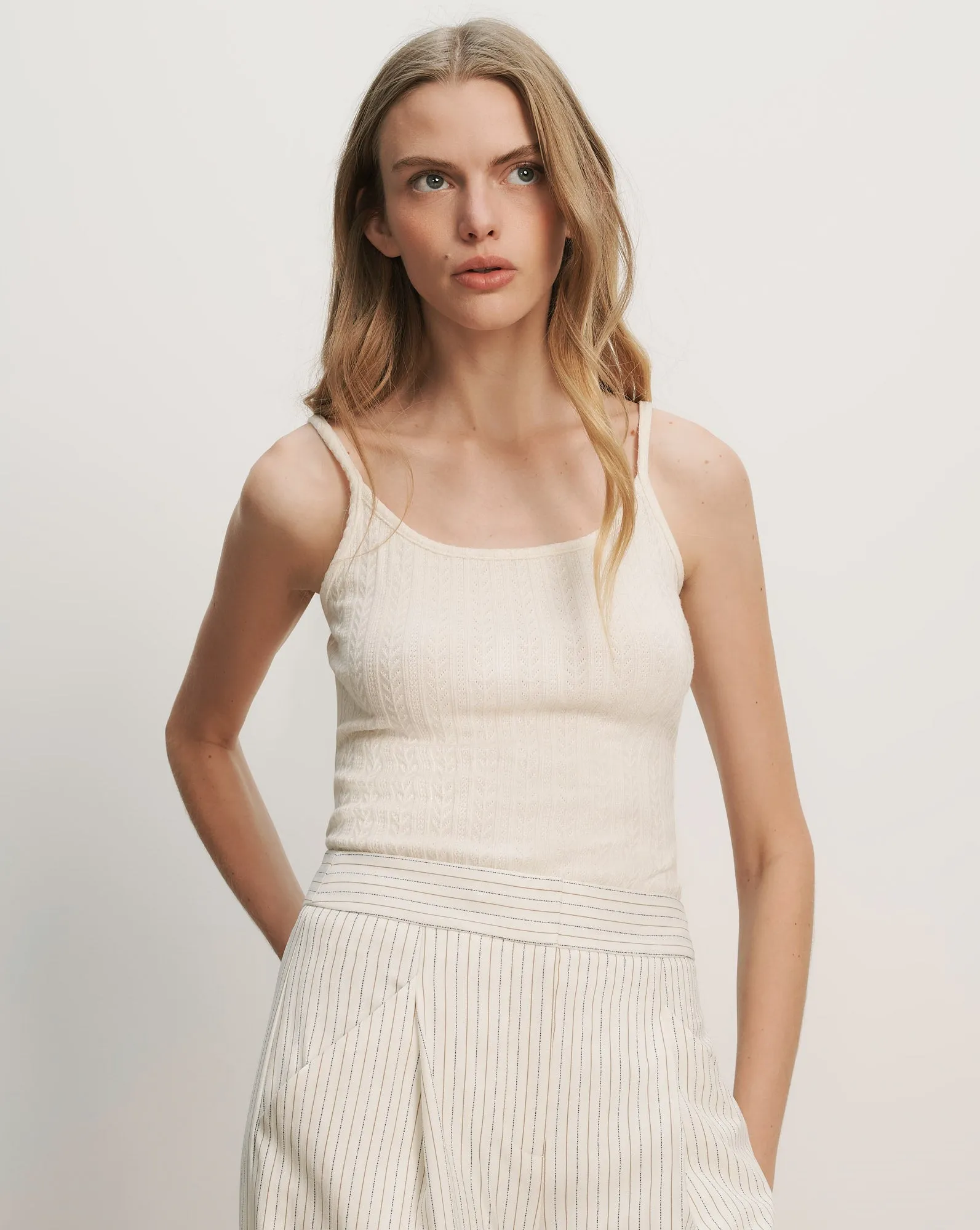 Brodier Knit Tank Top sold by Ulla Johnson