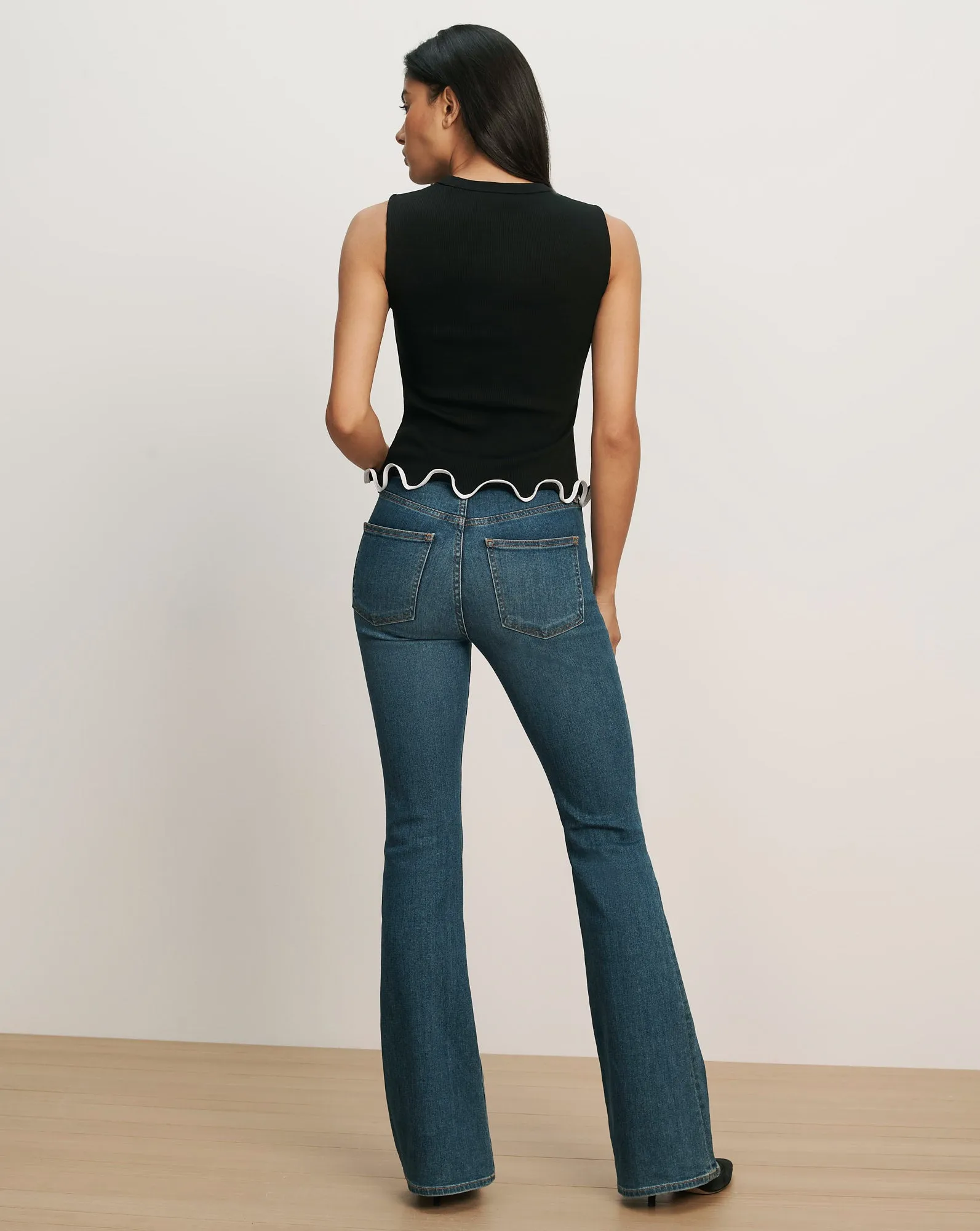 Elianne Ruffle-Trim Tank Top sold by Ulla Johnson product image thumbnail 3