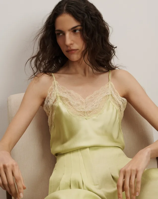 Johanan Stretch-Silk Camisole made by Veronica Beard