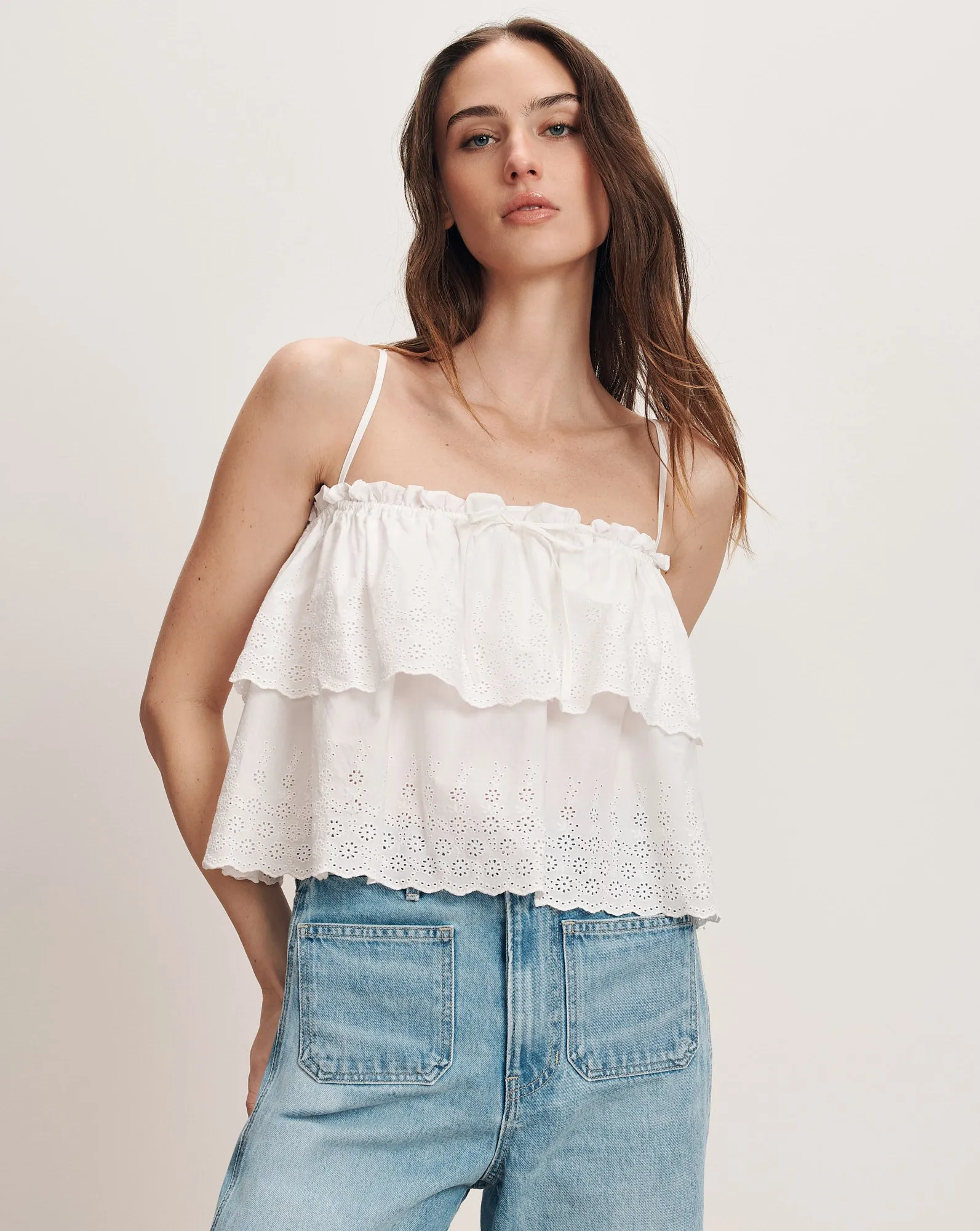 Oseanna Eyelet Camisole sold by Ulla Johnson