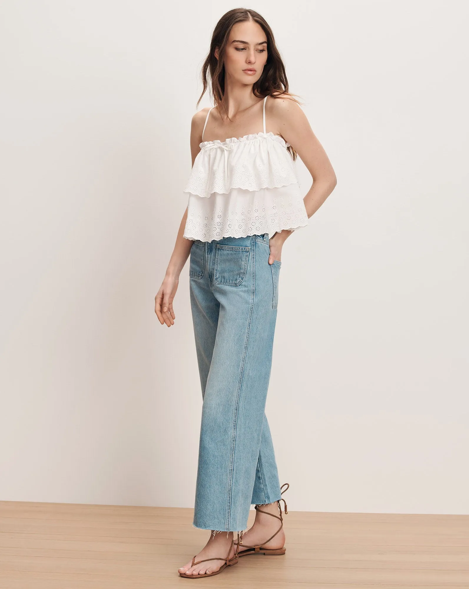 Oseanna Eyelet Camisole sold by Ulla Johnson product image thumbnail 2