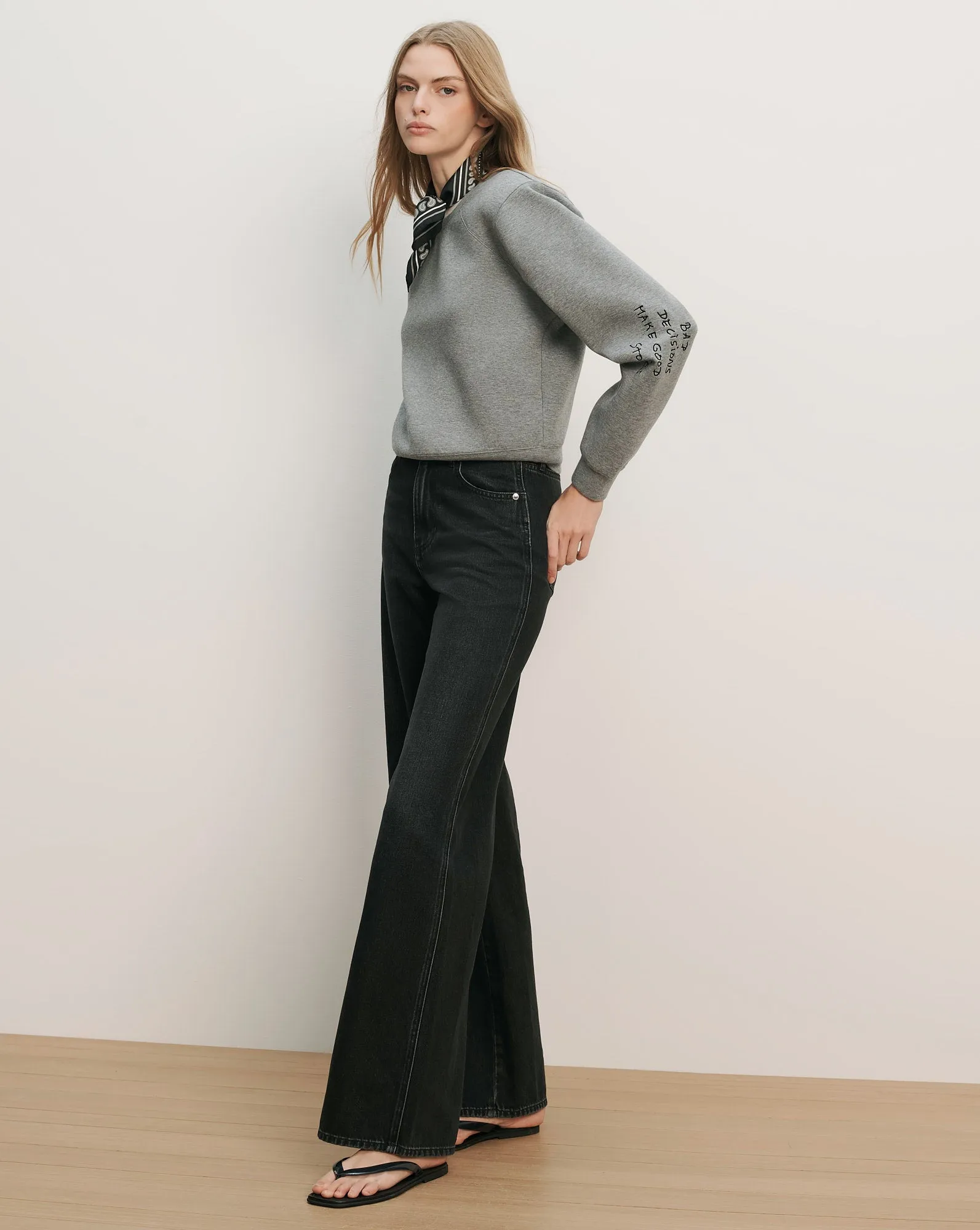 Beaumont Embroidered Sweatshirt sold by Ulla Johnson product image thumbnail 2