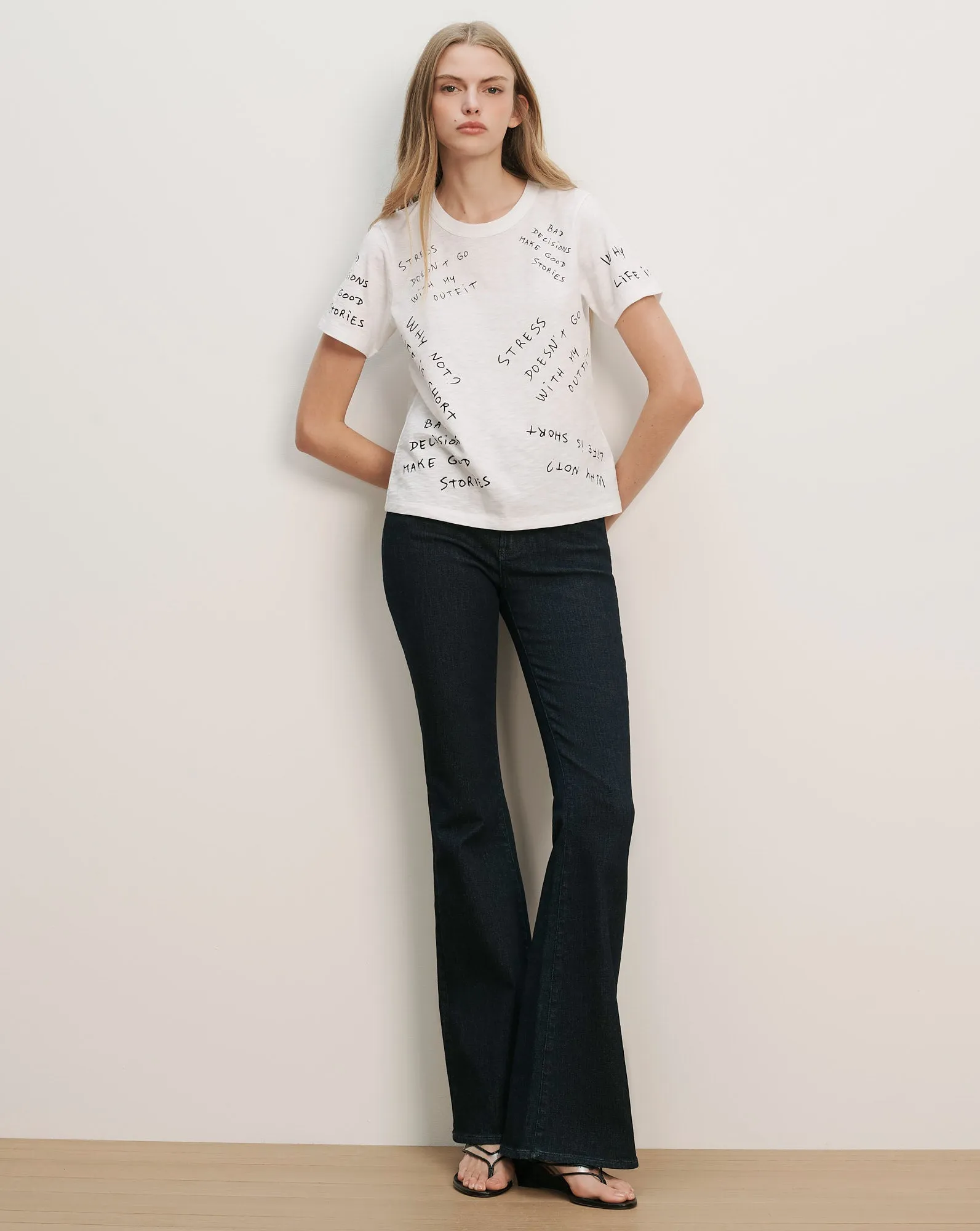 Carla Printed Crewneck T-Shirt sold by Ulla Johnson product image thumbnail 2